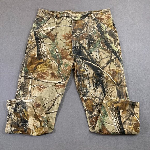Wrangler Pro Gear Camo Pants Men's Size 42x30 Hunter Real Tree PG040AP - Picture 1 of 10